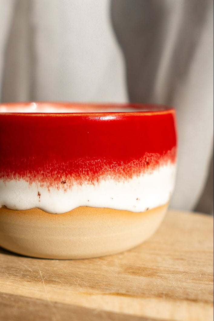 Cappuccino-Tasse Sun – Handmade & Unikat