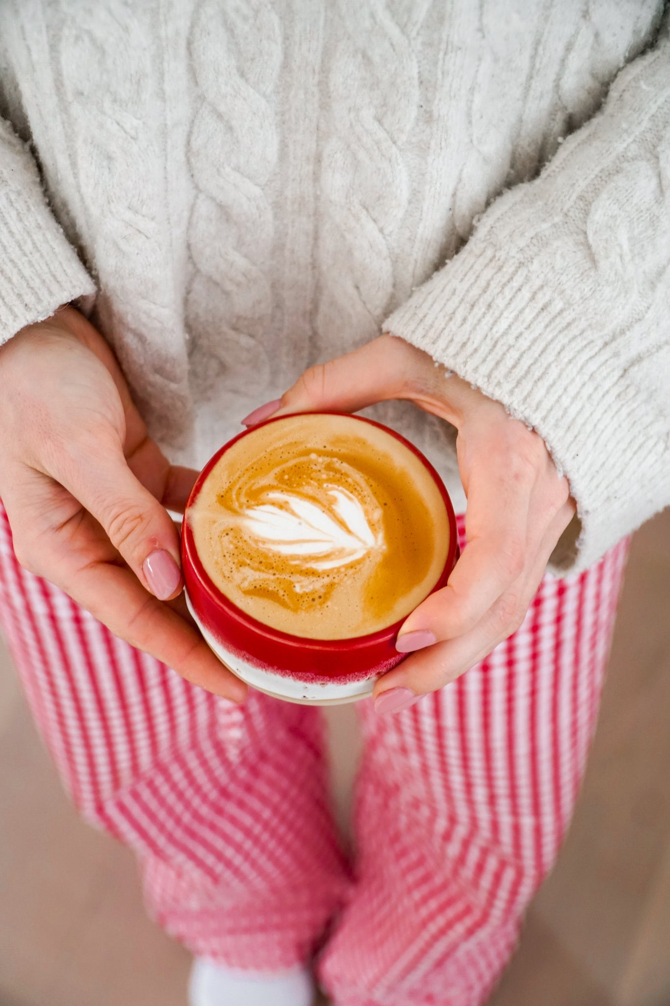 Cappuccino-Tasse Sun – Handmade & Unikat