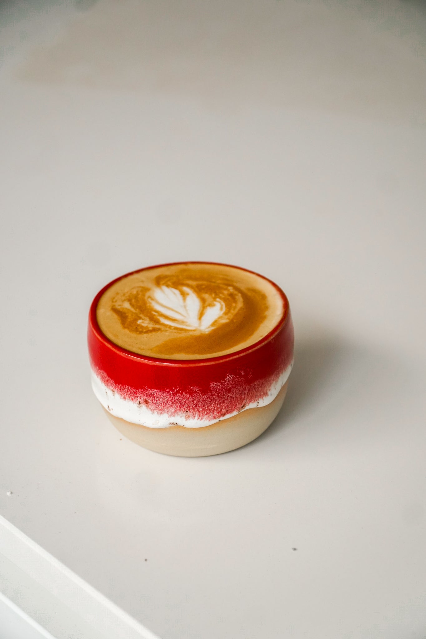Cappuccino-Tasse Sun – Handmade & Unikat